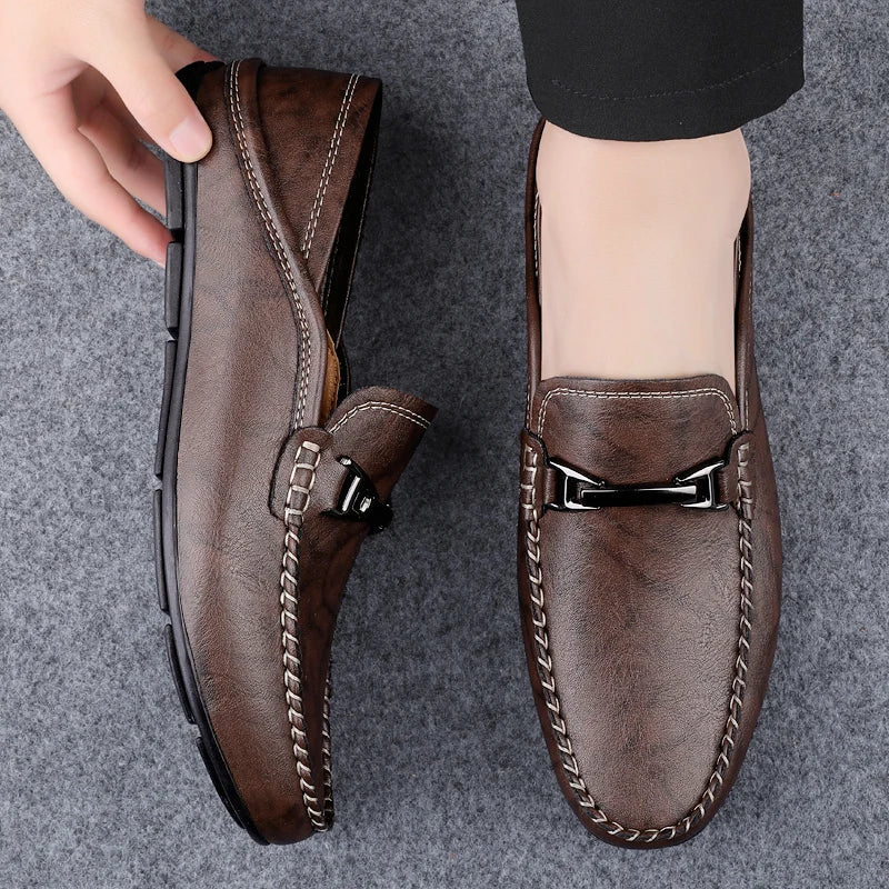 Miler Genuine Leather Loafers